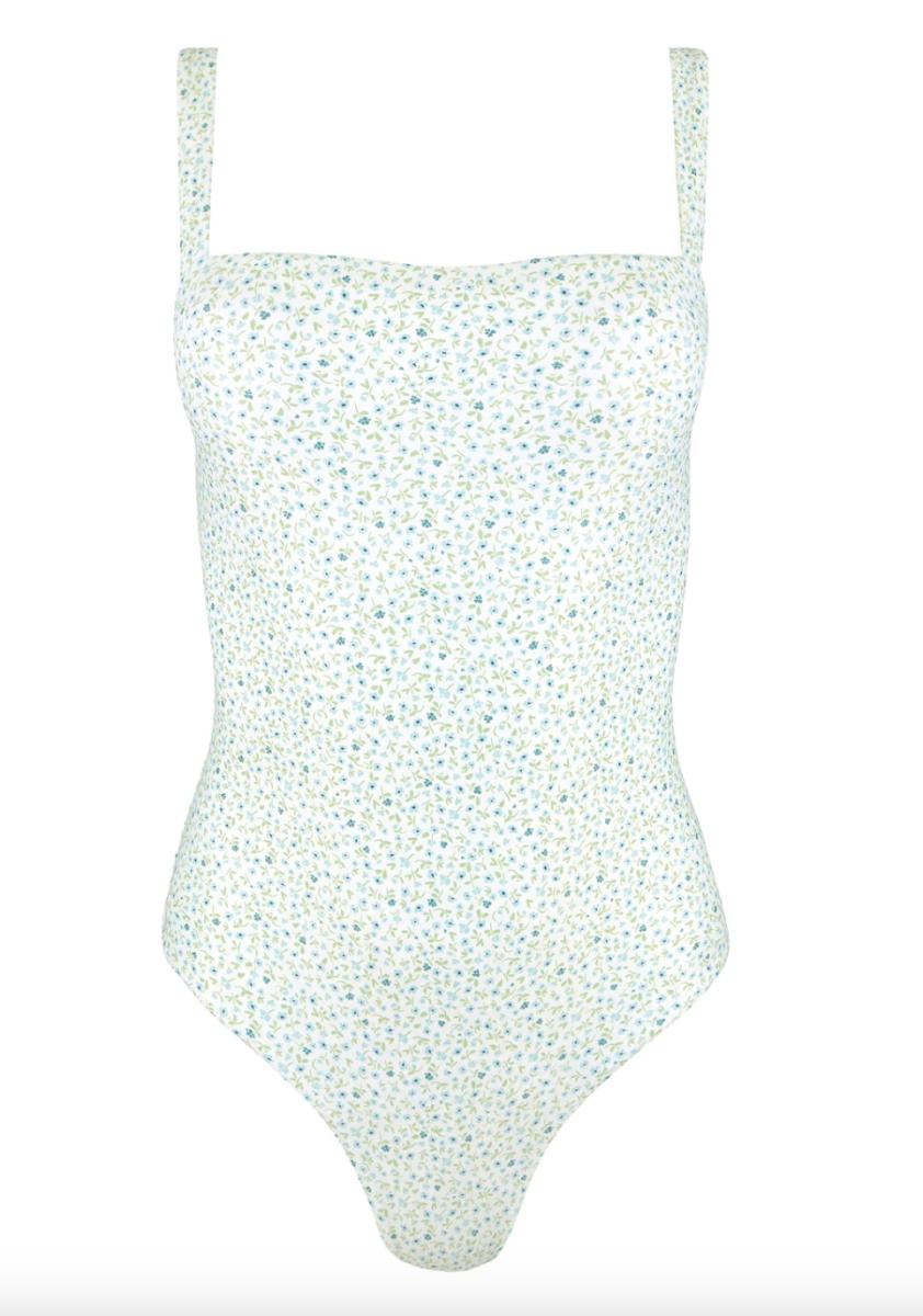 Hibiscus one-piece